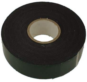 Symmetrie Zuiver Ordelijk Deltafix Tape 252 Bevestigingstape voor Buiten 1.50mtr 19mmx0.8mm Zwart