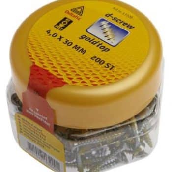 Deltafix 13229 KruiskopSchroef 4x30mm 200 Stuks
