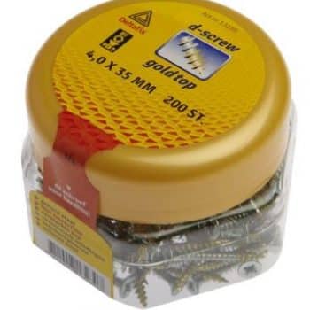 Deltafix 13230 KruiskopSchroef 4x35mm 200 Stuks