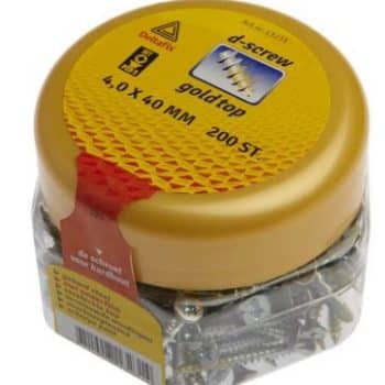 Deltafix 13231 KruiskopSchroef 4x40mm 200 Stuks