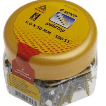 Deltafix 13257 KruiskopSchroef 5x50mm 100 Stuks