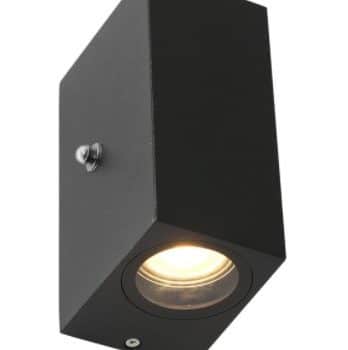 Stein- Buiten Wand 2721ZW Logan 2-L. Led 4w 2700K sensor 2700K 6.5x9x