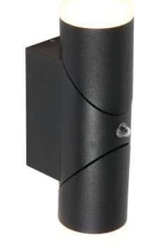 Stein- Buiten Wand 2722ZW Flexx 2-L. Led 12.5w 2700K sensor