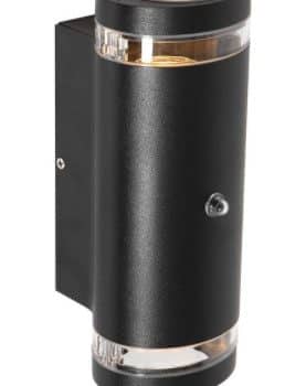 Stein- Buiten Wand 2726ZW Panay 2-L. Led 4w 2700K sensor 2700K