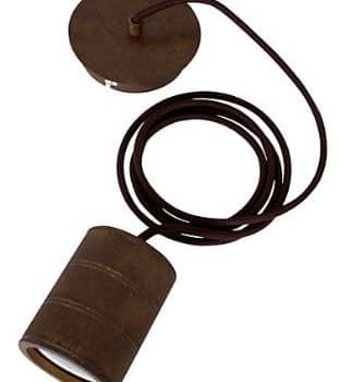 Calex Giant Cord set XXL snoerpendel E40 2meter Antiek Brons 965256