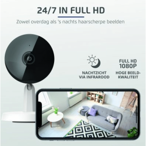 Klikaan Klikuit Wifi Ip Camera With Night Vision Ip-Cam2500 - Afbeelding 3