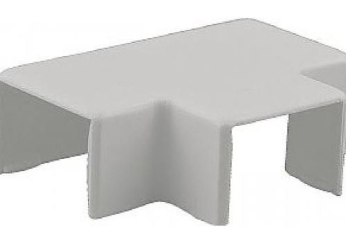 Canaline Plakgoot Kabelgoot T-Stuk 10X10Mm Wit Zak2 912910