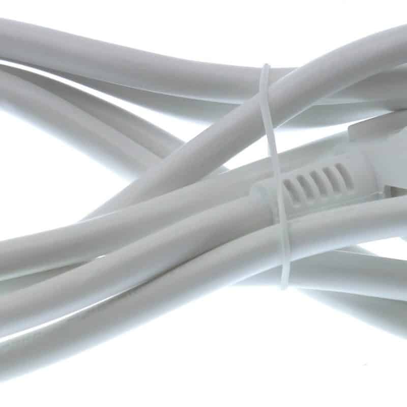 Greenline Aansluitsnoer 3x1.50mm2  2meter Wit