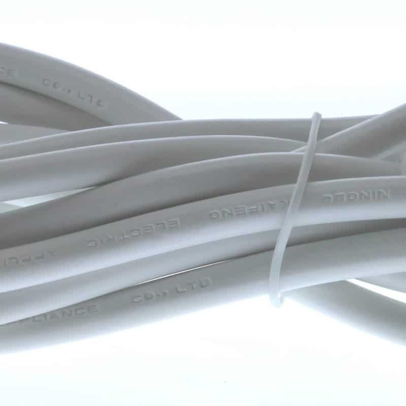 Greenline Aansluitsnoer 3x0.75mm2  3meter Wit