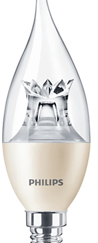 Philips Master Kaars Tip 4w- 24w E14 250L 827  Helder DimTone 45376600