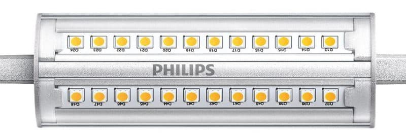 Philips CorePro LED linear R7S 118mm 14-100W/830 1600lm dimbaar 57879700