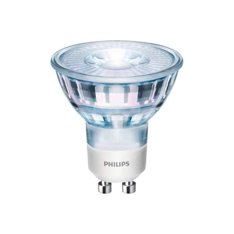 Philips Classic LEDSpot MV 2.7W- 25W GU10 827 36graden Glas Halogeen Look niet dimbaar