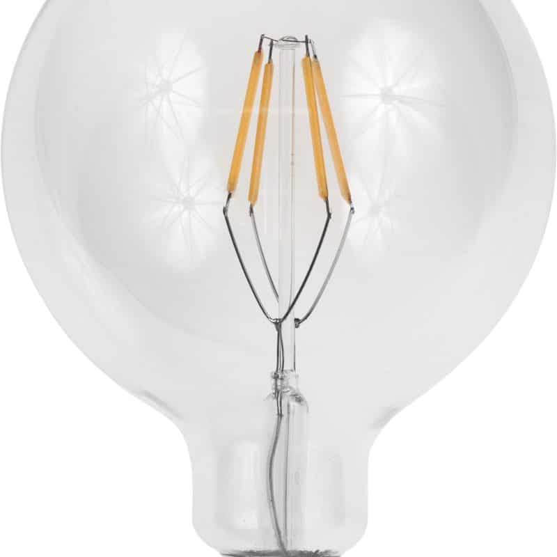 SPL Filament Led Glas Globelamp E27 320L 4W 2500K 125mm Helder L023825302 Tronic Dimbaar