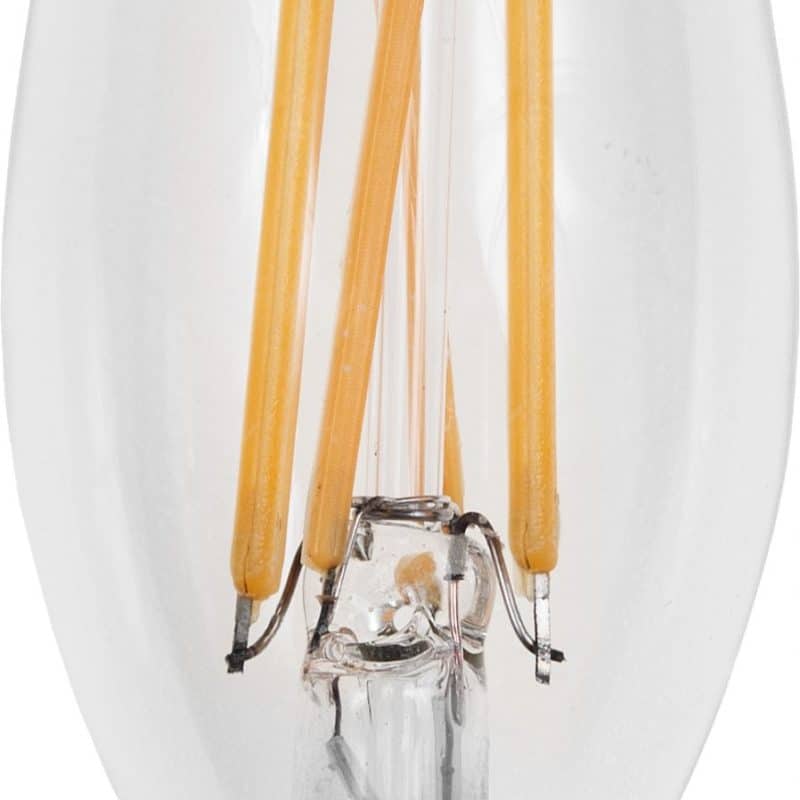 SPL Filament Led Glas Kaarslamp E14 300L 4W 2500K Helder L023840302 Tronic Dimbaar
