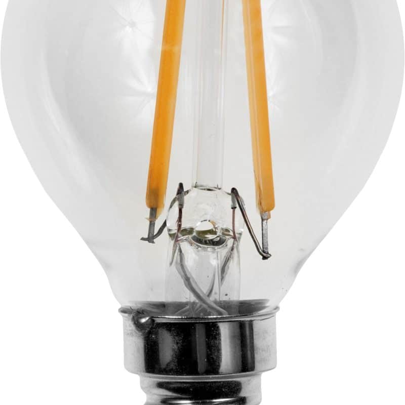 SPL Filament Led Glas Kogellamp E14 150L 1.5W 2500K Helder L023831502 Voltage Dimbaar