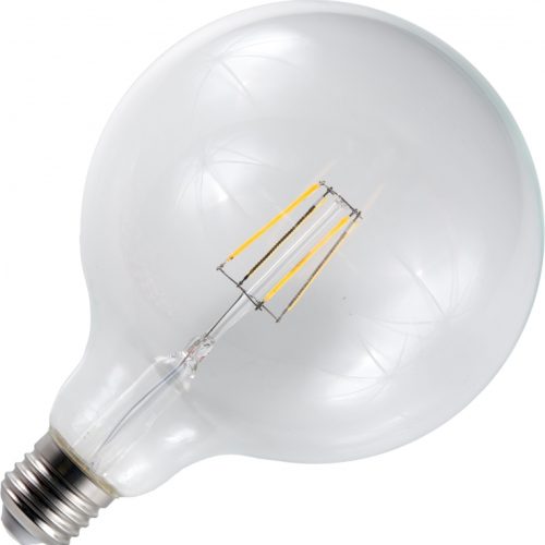 SPL Filament Led Metaal Globelamp E27 450L 4.5W 2700K 125mm Helder L272532027 Tronic Dimbaar