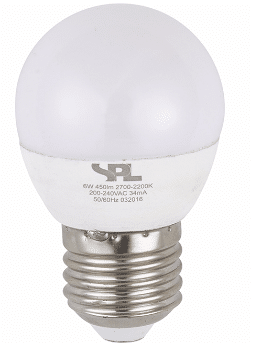 Spl Led L277225001 E27 Dtw Ball G45X73Mm 250L 4W 920-927 200G Op Dim