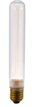 Spl Led L270013000 E27 Vintage Tube T30X185Mm 100L 2.5W 820 Clear Dim