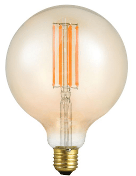 SPL LED LF023825655 E27 Fila Globe G125x180mm 550L 8W 920 Gold Dim