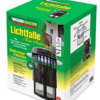 Windhager Vliegenvanger Insectenkiller Trio Power 2x4W 3504 200m2 9003117035041