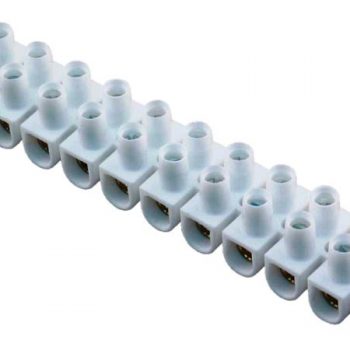 Kroonstrip Kroonsteen 6Mm Nr54 Verpakking is per 10Strips maar prijs is per Strip 1.5- 6Mm2 Wit