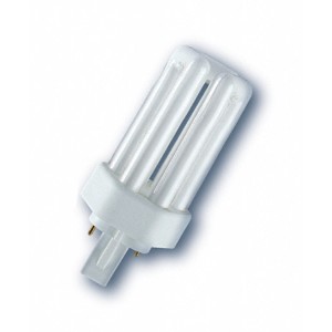 Osram Compact Fluor Dulux-T DuluxT 18W 827 2700K 2-Pins Gx24D-1 Extra Warmwit