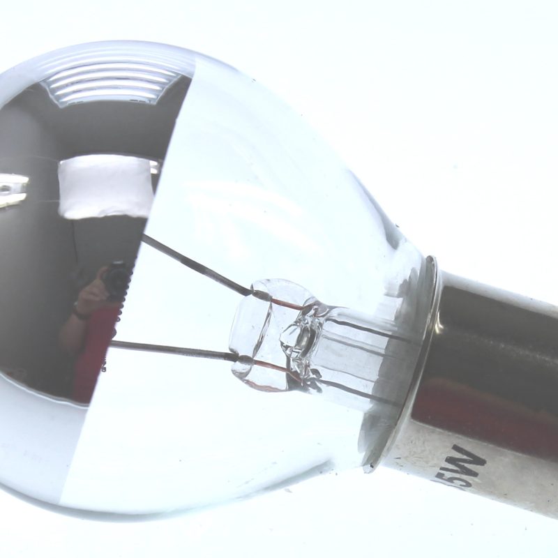 Gloeilamp Laagspanning Reflector 24V 35W B15D Helder 35Mm Spotlight Zwart