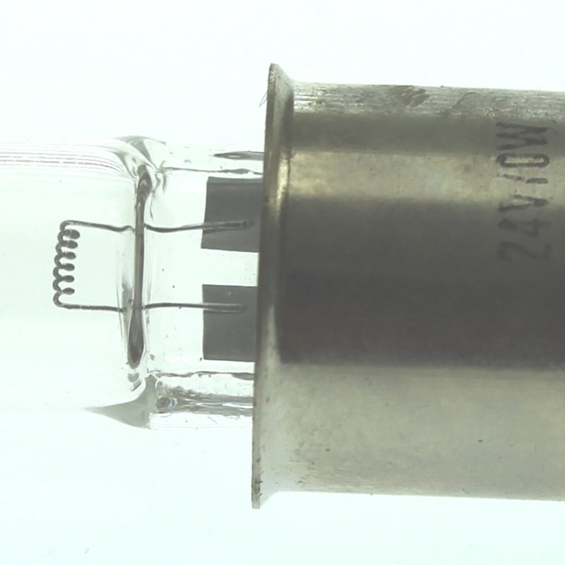 Halogeenlamp 1-Kneeps 24V 10W B15D Helder 37.5x9.3Mm