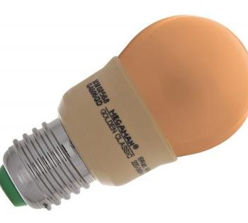 Megaman Spaarlamp Standaardlamp Mm02735 11W E27 Goud Ge D Flame Dimbaa