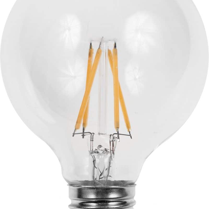 SPL Filament Led Glas Globelamp E27 320L 4W 2500K 80mm Helder L023810302 Tronic Dimbaar
