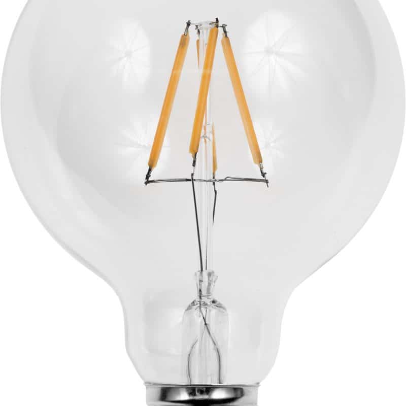 SPL Filament Led Glas Globelamp E27 320L 4W 2500K 95mm Helder L023880302 Tronic Dimbaar