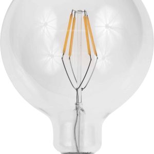 SPL Filament Led Glas Globelamp E27 320L 4W 2500K 125mm Helder L023825302 Tronic Dimbaar - Afbeelding 3