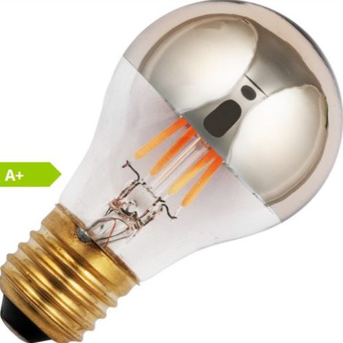 SPL Filament Led Glas Kopspiegel Standaardlamp E27 210L 4W Dimbaar Gold L023891319 2200K Tronic Dimbaar