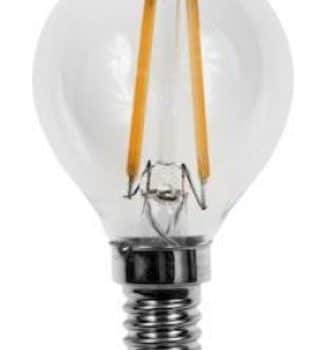 SPL Filament Led Glas Kogellamp E14 135L 1.5W 2200K Helder L023831509 Voltage Dimbaar