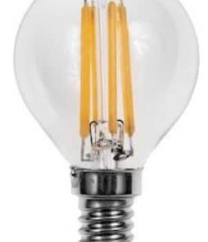 SPL Filament Led Glas Kogellamp E14 280L 4W 2200K Helder L023830309 Tronic Dimbaar