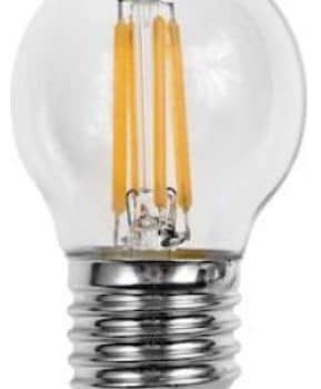 SPL Filament Led Glas Kogellamp E27 280L 4W 2200K Helder L023820309 Tronic Dimbaar