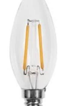 SPL Filament Led Glas Kaarslamp E14 135L 1.5W 2200K Helder L023841509 Voltage Dimbaar