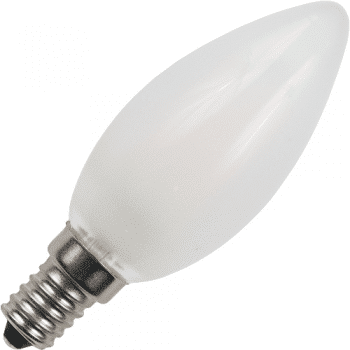 SPL Filament Led Metaal Kaarslamp E14 180L 2W 2700K Mat L149116027 niet dimbaar