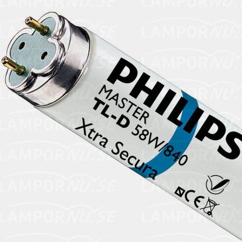 Philips TLD TL Buis TL8 58W 840 4000K G13 1500Mm Xtra Secura