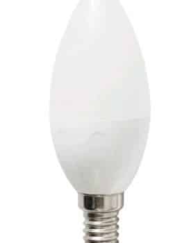 Aigostar Led Kaarslamp E14 6W-50W C37 450L 3000K 280gr Opaal NoDim 178970