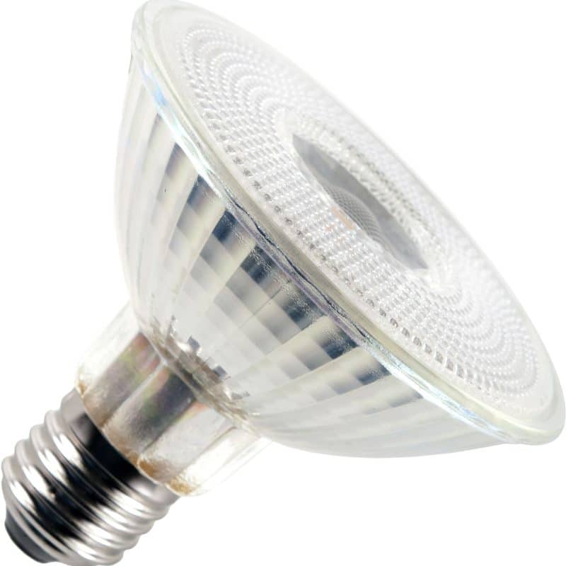 SPL LED Refl E27 PAR30 10W - 75W 95x95mm 650Lm 2700K 827 36Gr Dimbaar L642775827