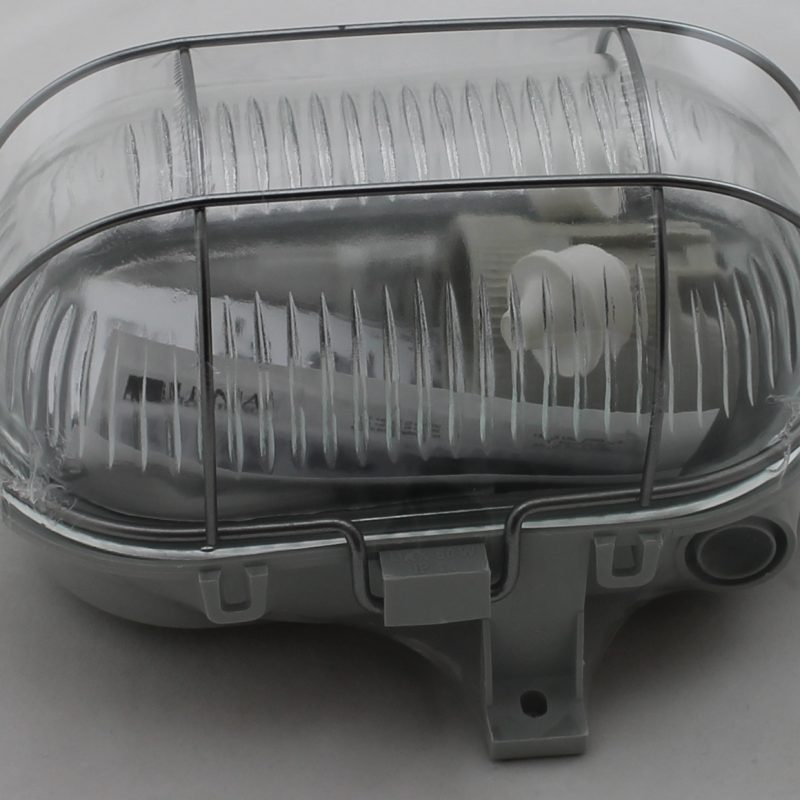 Buitenverlichting Bulley Metalen Korf Grijs 60W