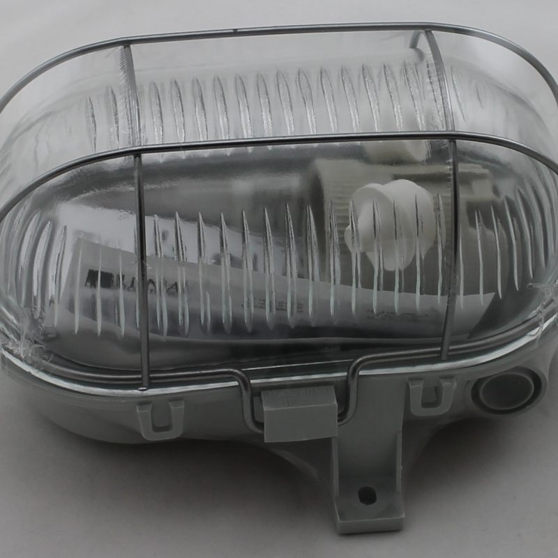 Buitenverlichting Bulley Metalen Korf Grijs IP44 100W 125x115x195Mm