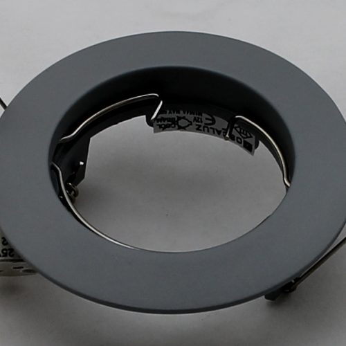 Oscaluz Arkos Uni Inbouwspot 51Mm Vast Aluminium 76302 Gat 62mm