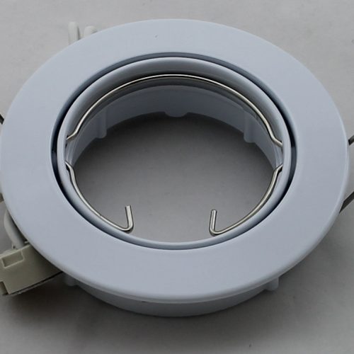 Oscaluz Arkos Uni Inbouwspot 51Mm Wentel Kantelbaar Wit 76320 Gat 75mm