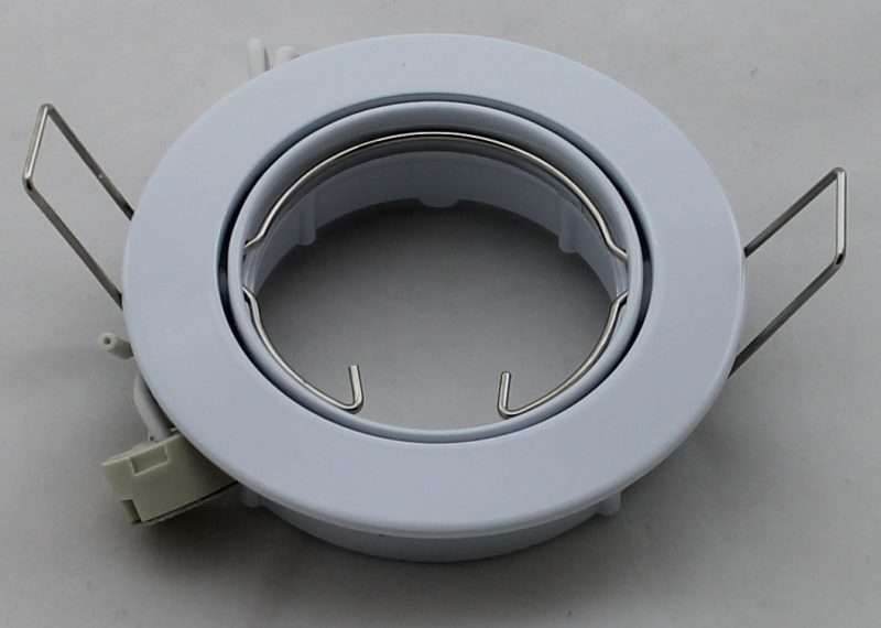 Oscaluz Arkos Uni Inbouwspot 51Mm Wentel Kantelbaar Wit 76320 Gat 75mm