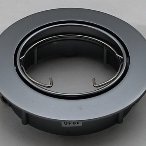 Oscaluz Arkos Uni Inbouwspot 51Mm Wentel Kantelbaar Chroom Mat 76328 Gat 75mm