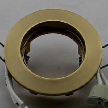 Oscaluz Arkos Uni Inbouwspot 35mm Vast Mat Goud 75457 Gatmaat 45mm