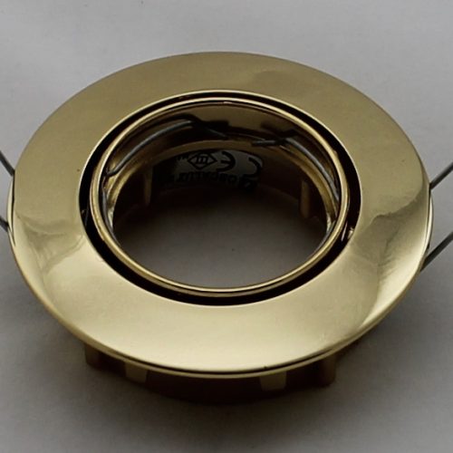 Oscaluz Arkos Uni Inbouwspot 35Mm Wentel Kantelbaar Messing 75466 Gat 50mm