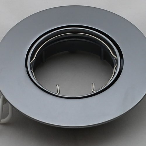 Oscaluz Arkos Uni Inbouwspot 51Mm Big Wentel Kantelbaar Chroom Mat 76358 Gat 75mm